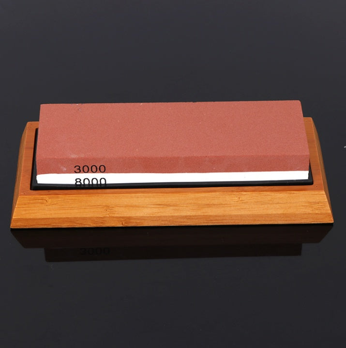 Professional Dual-Grit Whetstone Knife Sharpening Kit (3000/8000 Water Stone System)