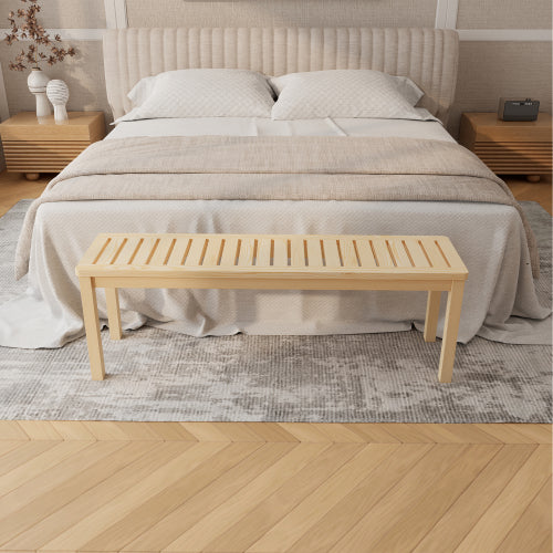Nordic Pine Slat Bench