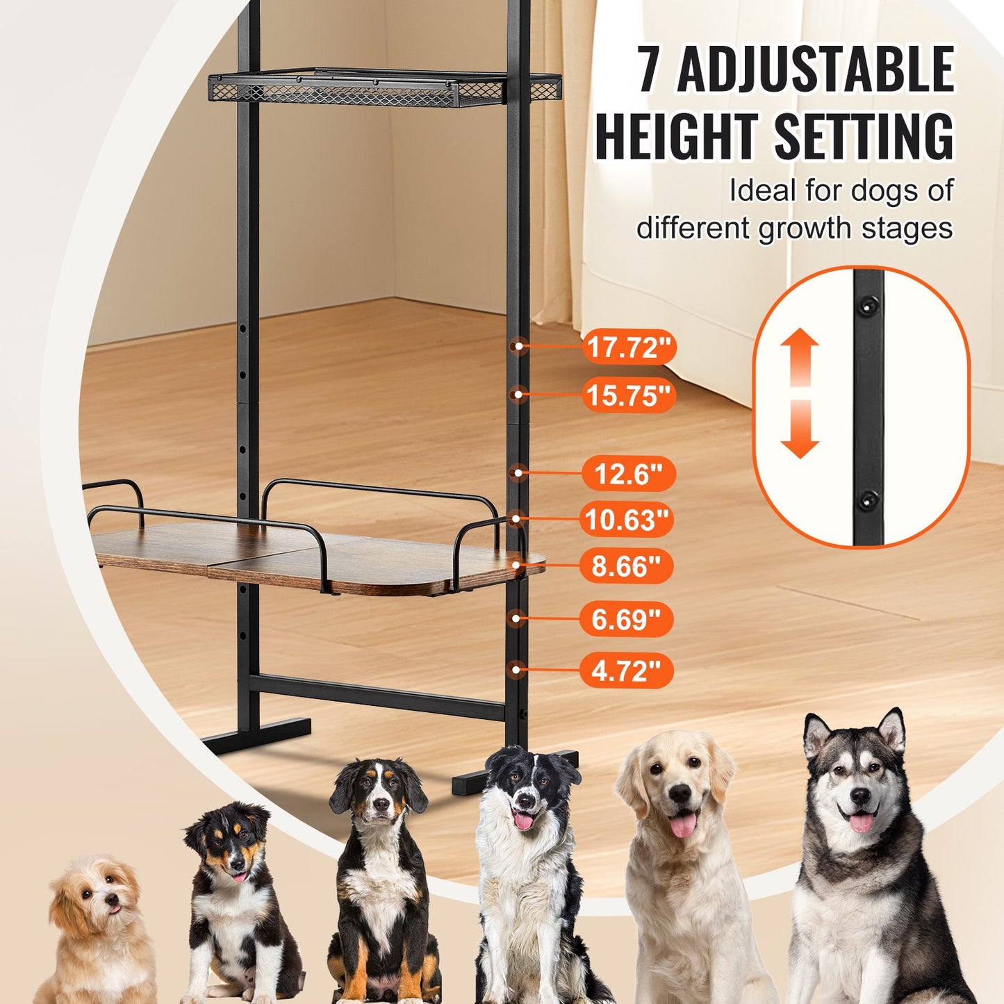 The Omni-Level Elevated Dog Feeder & Storage Station