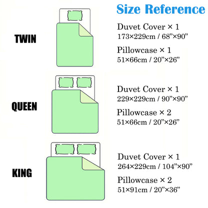 LuxeCloud Reversible Boho Faux Fur Duvet Set