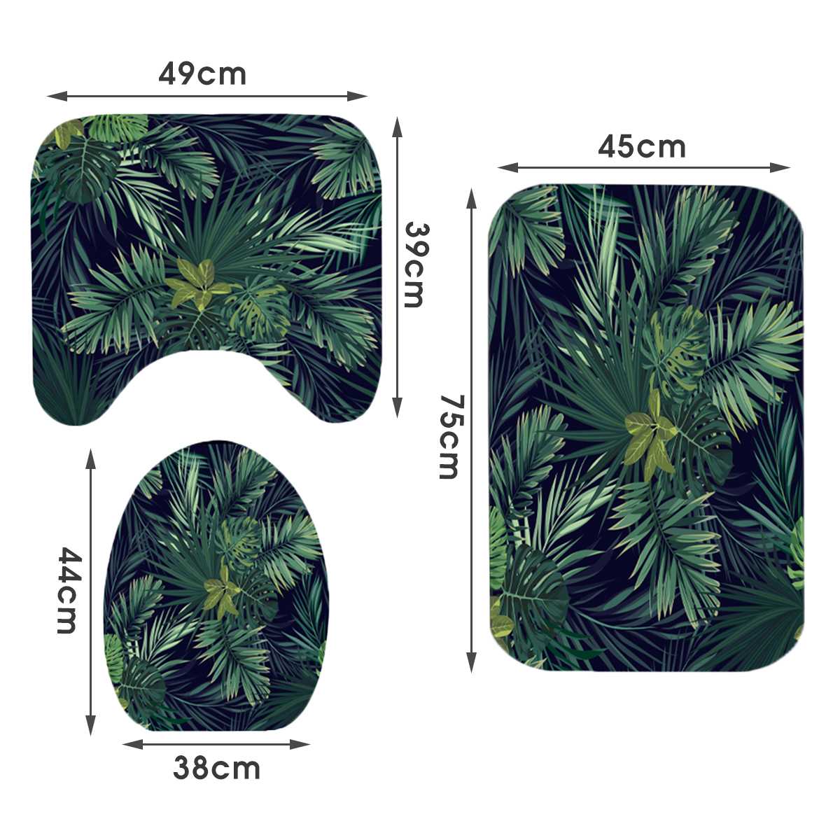 The Tropical Oasis Quick-Dry Botanical Bath Set