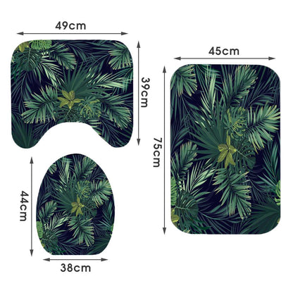 The Tropical Oasis Quick-Dry Botanical Bath Set