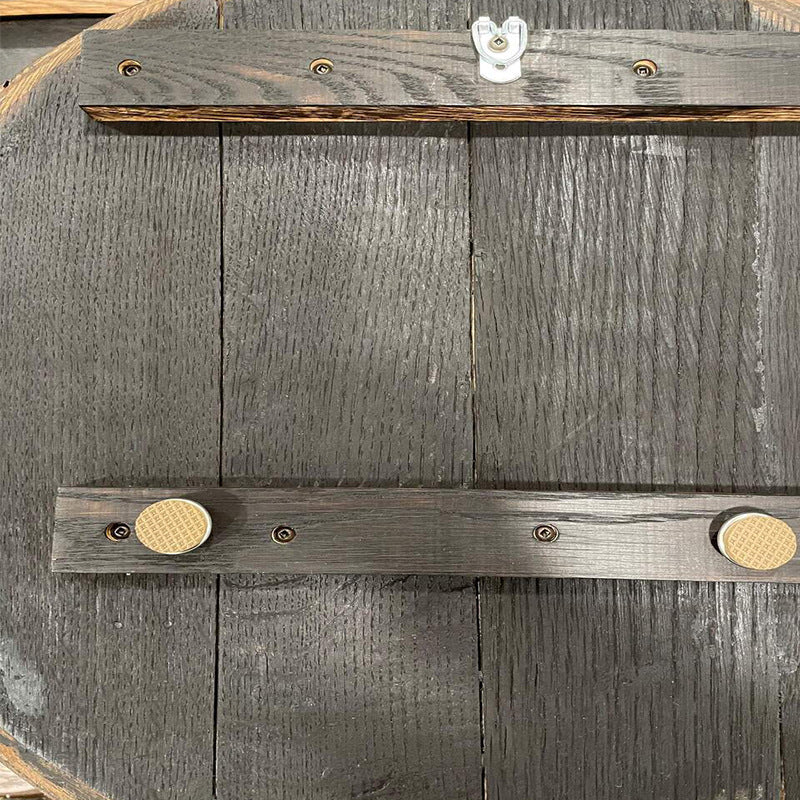 Wooden Wall-Mounted Wine Display Shelf