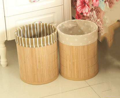 EcoFold Bamboo Collapsible Waste Bin