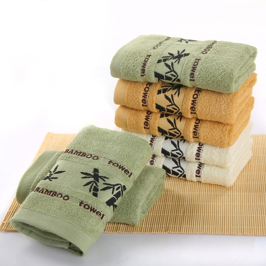 EcoSoft Bamboo Charcoal Bath Towel – Ultra Absorbent Quick-Dry Spa Towel