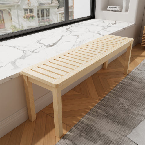 Nordic Pine Slat Bench