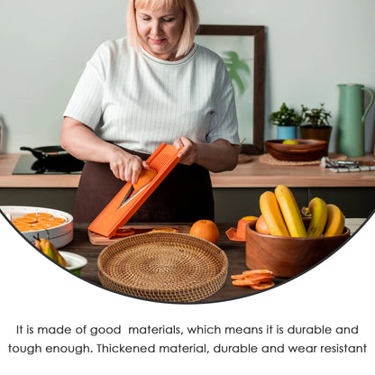 Natural Rattan Charger Plate - Scallop