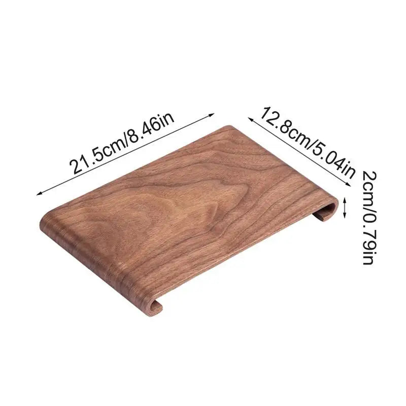 Wooden Tea Serving Trays Decorative Countertop Display Tabletop Coffee Stand