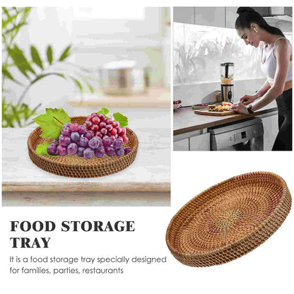 Natural Rattan Charger Plate - Scallop