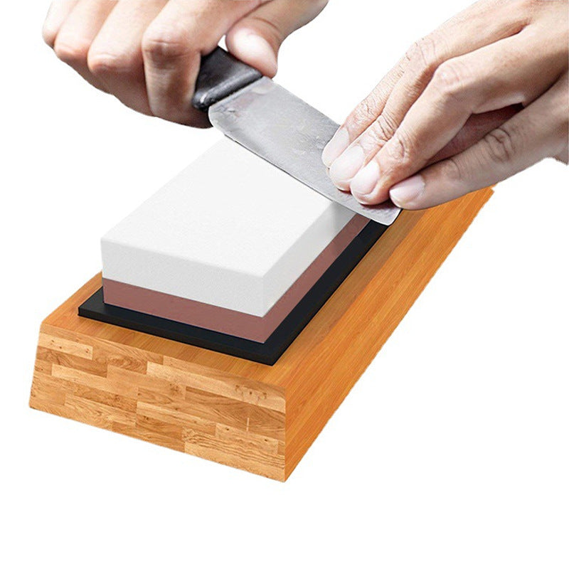 Professional Dual-Grit Whetstone Knife Sharpening Kit (3000/8000 Water Stone System)