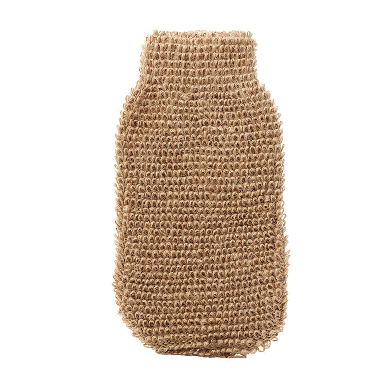 PureNature Eco Jute Exfoliating Bath Glove – Natural Body Scrub & Spa Shower Mitt