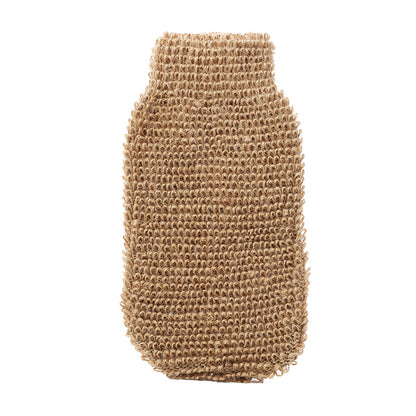 PureNature Eco Jute Exfoliating Bath Glove – Natural Body Scrub & Spa Shower Mitt