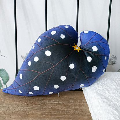 Tropical Leaf Shaped Cushion