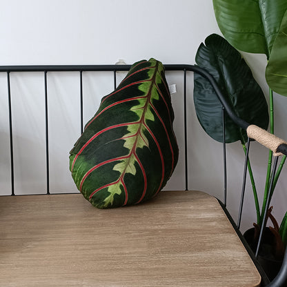 Tropical Leaf Shaped Cushion