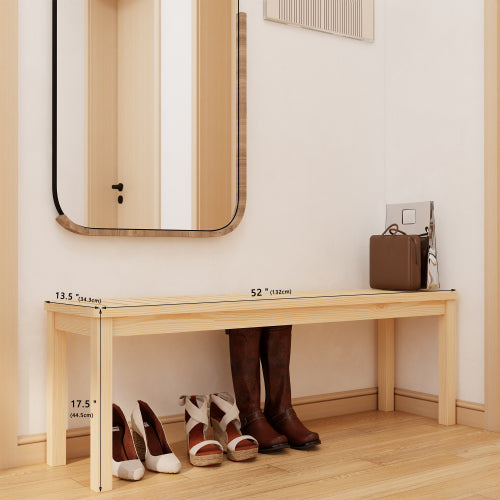 Nordic Pine Slat Bench