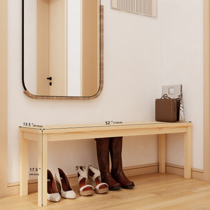 Nordic Pine Slat Bench