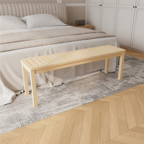 Nordic Pine Slat Bench
