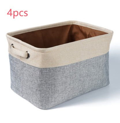The Kyoto Minimalist Linen Bin