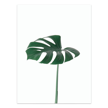 Tropical Leaf Canvas Wall Art Print