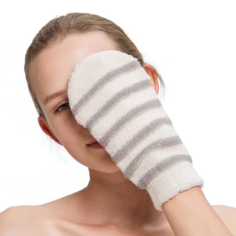 PureNature Eco Jute Exfoliating Bath Glove – Natural Body Scrub & Spa Shower Mitt