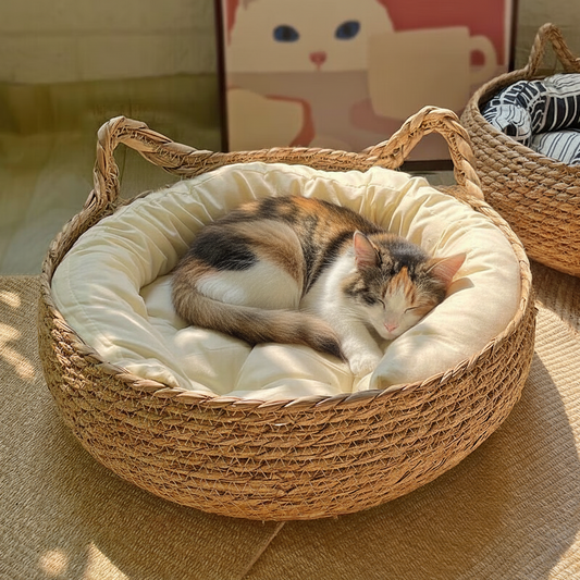 Rattan & Braided Luxury Pet Lounger