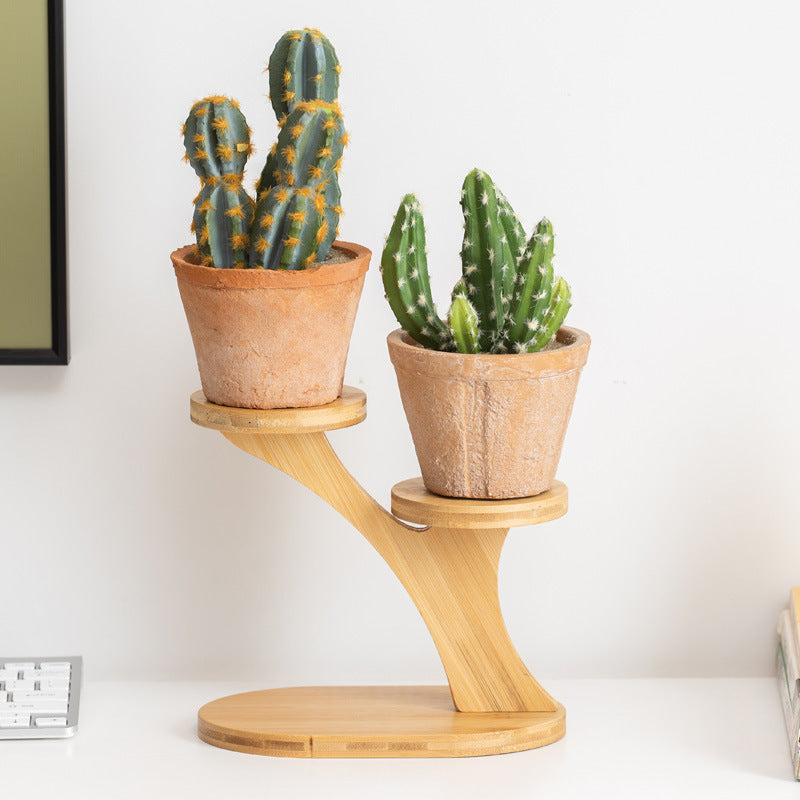 Mini Wooden Countertop Display Stand