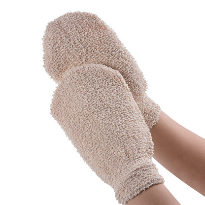 PureNature Eco Jute Exfoliating Bath Glove – Natural Body Scrub & Spa Shower Mitt
