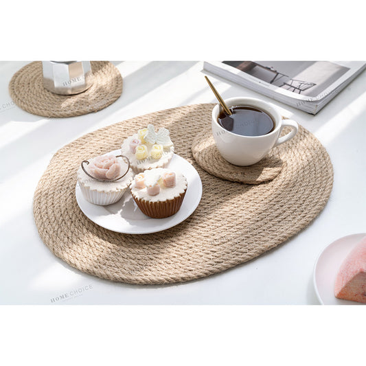Artisan Round Jute Table Placemat