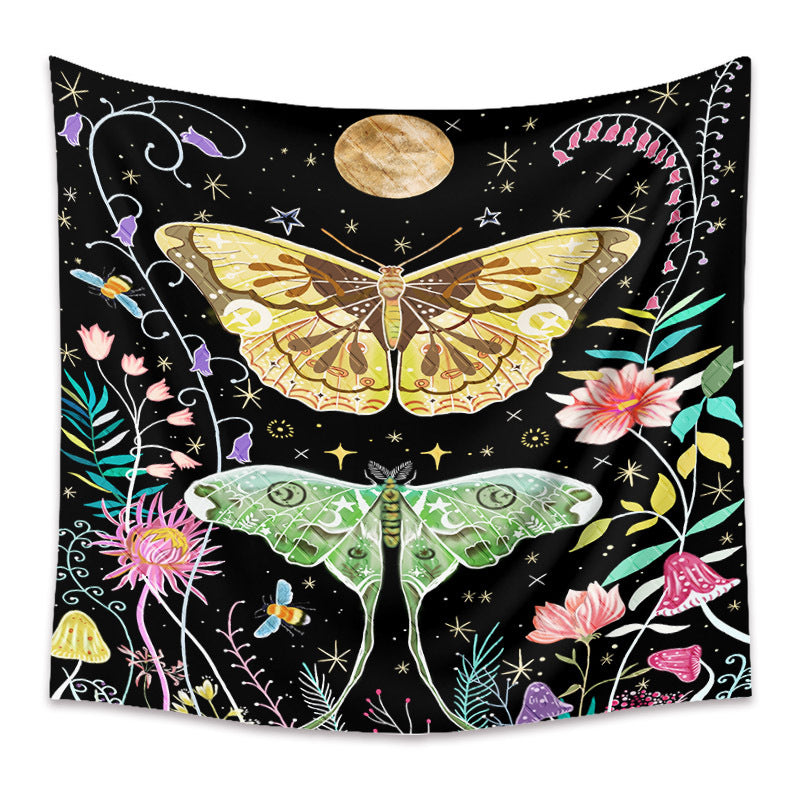 Bohemian Artistic Wall Tapestry – Nature & Mystical Wall Decor Collection