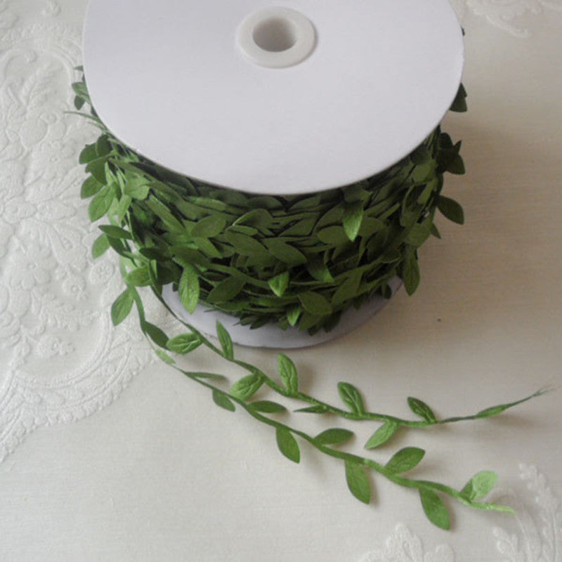 Natural Vine Artificial Leaf Garland – 1M Decorative Greenery