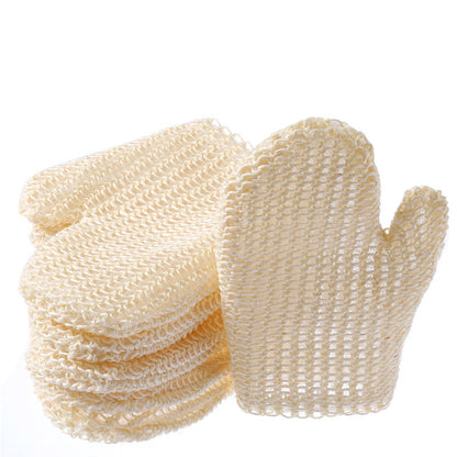 PureNature Eco Jute Exfoliating Bath Glove – Natural Body Scrub & Spa Shower Mitt