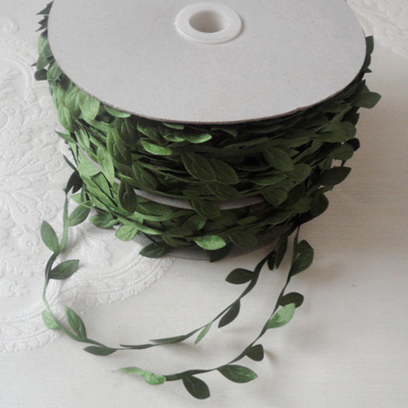 Natural Vine Artificial Leaf Garland – 1M Decorative Greenery