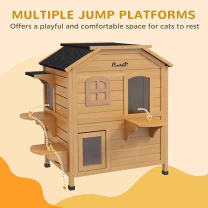 Paws & Perch Multi-Level Outdoor Haven